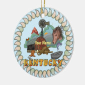 Kentucky Keramik Ornament (Links)