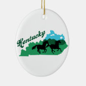 Kentucky Keramikornament (Rechts)