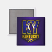 Kentucky (KY) Magnet (Vorderseite/Rückseite)