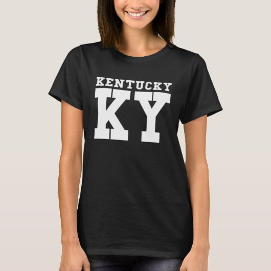 Kentucky KY Minimalistic Pocket Classic T-Shirt (Vorderseite)