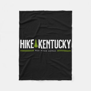 Kentucky Ky Red River Gorge Wanderung Baum Retro G Fleecedecke