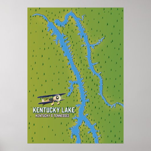 Kentucky Lake USA Poster (Vorne)