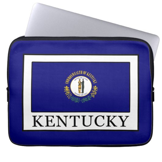 Kentucky Laptopschutzhülle (Vorderseite)