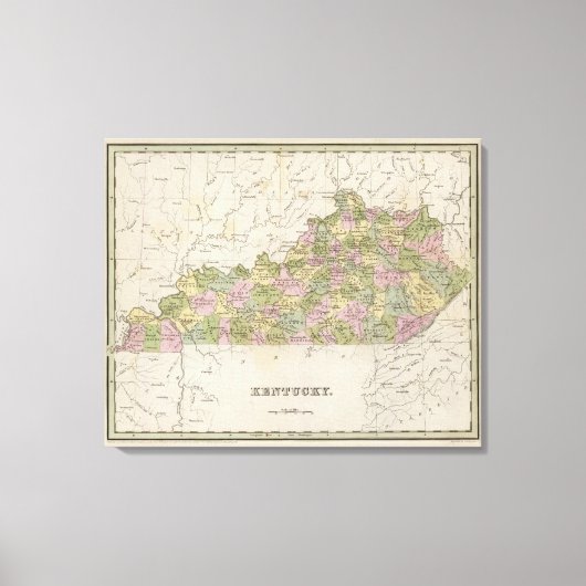 Kentucky Leinwanddruck (Vorderseite)