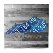 Kentucky-Lizenz-Platten-Karten-Keramik-Fliese Fliese (Vorderseite)