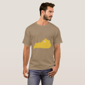 Kentucky Love in Yellow Oversized T-Shirt (Vorne ganz)