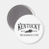 Kentucky Magnet (Vorderseite/Rückseite)