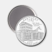 Kentucky Magnet (Vorderseite/Rückseite)