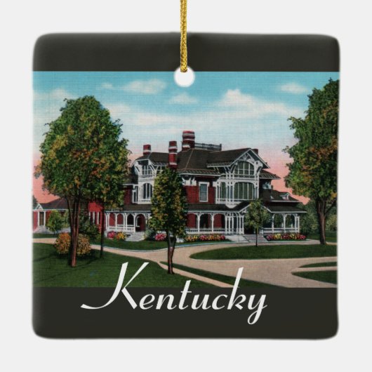 Kentucky Mansion Ornament (Rückseite)