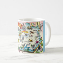 Kentucky Map Tasse