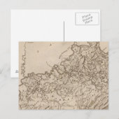 Kentucky Map von Arrowsmith Postkarte (Vorne/Hinten)