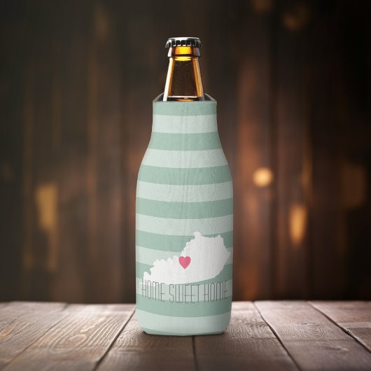 Kentucky Map Zuhause Staat Liebe mit benutzerdefin Flaschenkühler