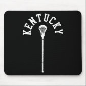Kentucky Minimalistische vertikale Klakenhalterung Mousepad (Vorne)