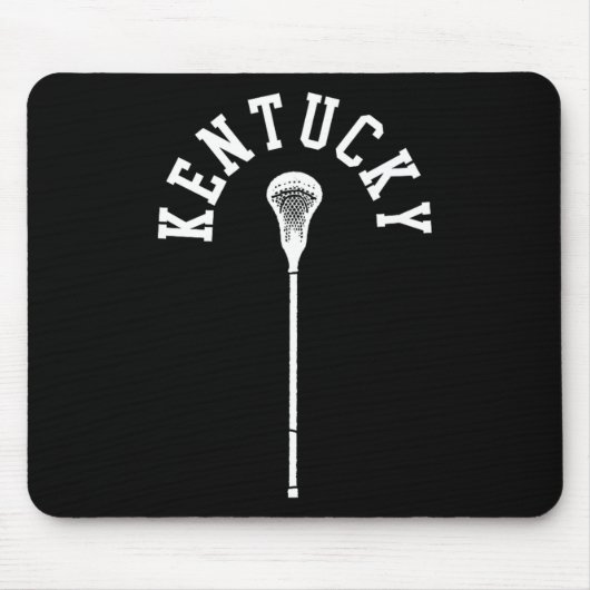 Kentucky Minimalistische vertikale Klakenhalterung Mousepad (Vorne)