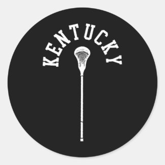 Kentucky Minimalistische vertikale Klakenhalterung Runder Aufkleber