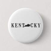 Kentucky Name mit Staat-geformter Letter Button (Vorderseite)