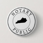 Kentucky Notary Public Button (Vorderseite)