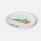 Kentucky Pappteller (Schrägansicht)