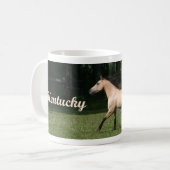 Kentucky-Pferd Kaffeetasse (Vorderseite Links)