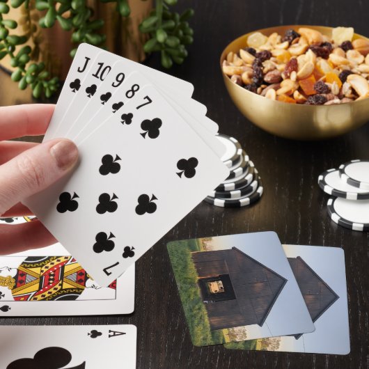 Kentucky Pferdestall Spielkarten (In Situ)