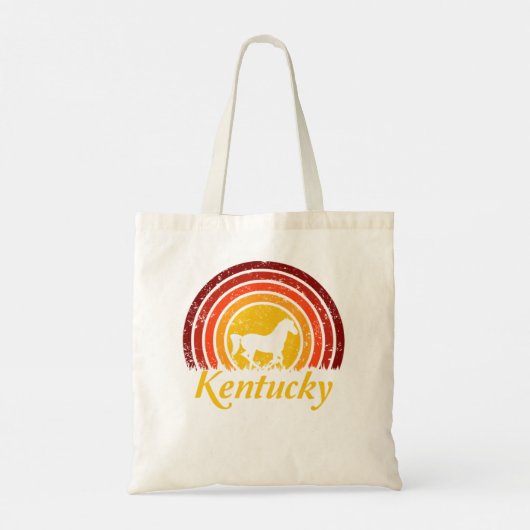 Kentucky Pferdezuchtrennen Wettkampf Derb Tragetasche (Rückseite)