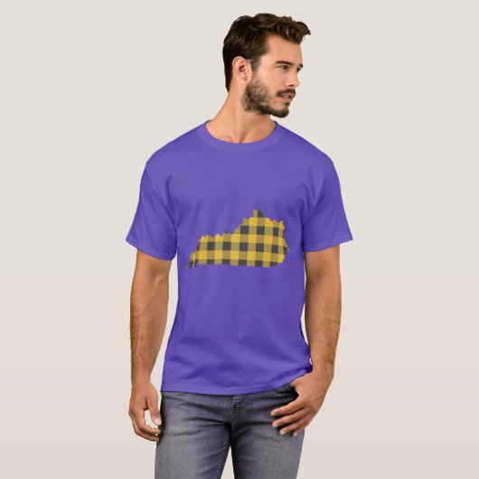 Kentucky Plaid in Yellow T-Shirt (Vorne ganz)