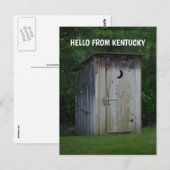 KENTUCKY PLUMPSKLO Postkarte (Vorne/Hinten)