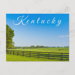 Kentucky Postcard. Landschaft. Postkarte
