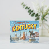 KENTUCKY Postcard Postkarte (Stehend Vorderseite)