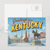 KENTUCKY Postcard Postkarte (Vorne/Hinten)