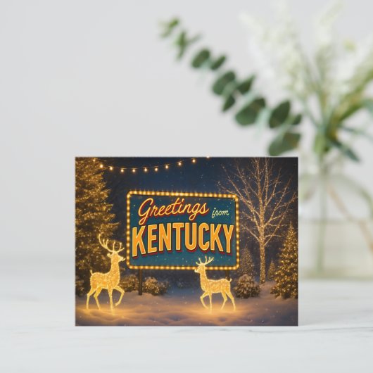 KENTUCKY Postcard Postkarte (Stehend Vorderseite)