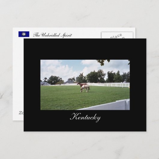 Kentucky Postcard Postkarte (Vorne/Hinten)