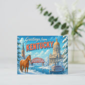 KENTUCKY Postcard Postkarte (Stehend Vorderseite)