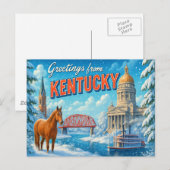 KENTUCKY Postcard Postkarte (Vorne/Hinten)