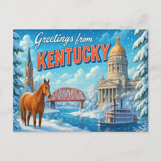 KENTUCKY Postcard Postkarte (Vorderseite)