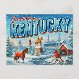 KENTUCKY Postcard Postkarte
