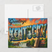 KENTUCKY Postkarte (Vorne/Hinten)