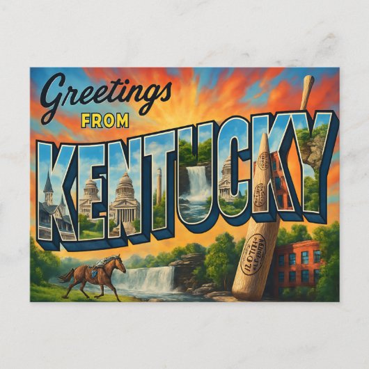 KENTUCKY Postkarte (Vorderseite)