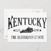 Kentucky Postkarte (Vorne/Hinten)
