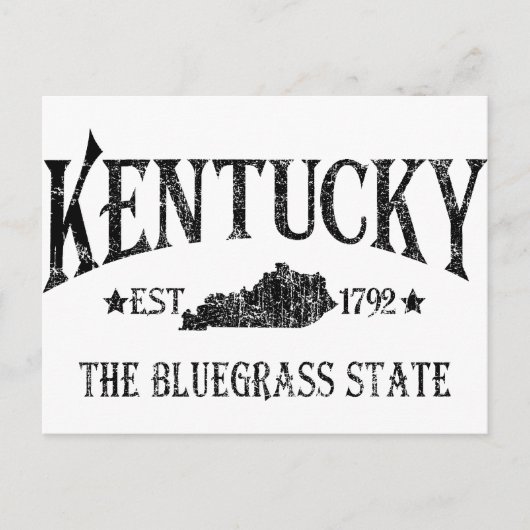 Kentucky Postkarte (Vorderseite)