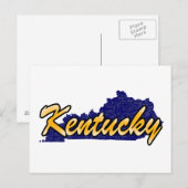 Kentucky Postkarte (Vorne/Hinten)