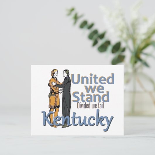 KENTUCKY POSTKARTE (Stehend Vorderseite)