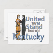 KENTUCKY POSTKARTE (Vorne/Hinten)