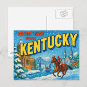 KENTUCKY Postkarte (Vorne/Hinten)