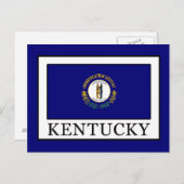 Kentucky Postkarte (Vorne/Hinten)