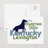 KENTUCKY POSTKARTE (Vorne/Hinten)