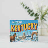 KENTUCKY Postkarte (Stehend Vorderseite)