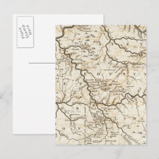 Kentucky Postkarte (Vorne/Hinten)