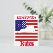 KENTUCKY POSTKARTE (Stehend Vorderseite)