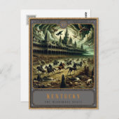 Kentucky | Postkarte Gothic Art (Vorne/Hinten)
